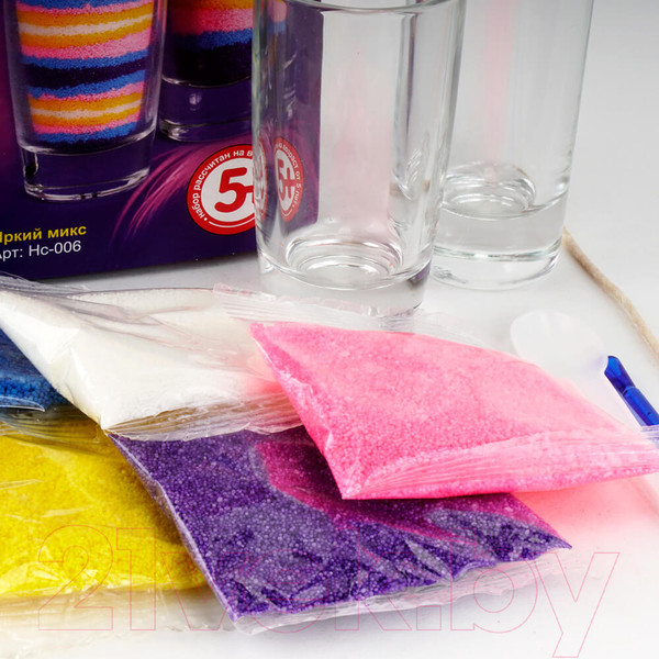 Изображение товара Набор для изготовления свечей Lori Насыпные свечи. Яркий микс / Нс-006