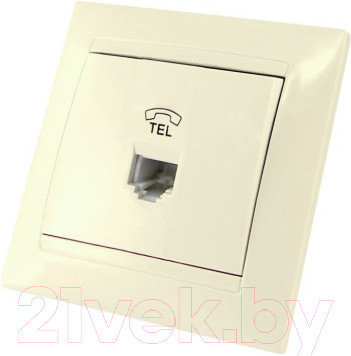 Изображение товара Розетка TDM Лама SQ1815-0115 (слоновая кость)