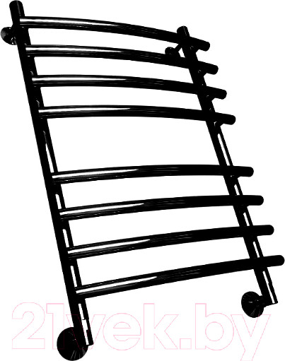 Изображение товара Полотенцесушитель водяной Двин R primo 80x50 (черный матовый)