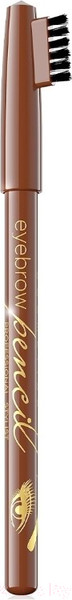 Изображение товара Карандаш для бровей Eveline Cosmetics Eyebrow Pencil Soft Brown (1.4г)