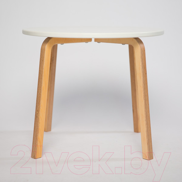 Изображение товара Стол детский Millwood Круглый СК-1 (белый/береза)