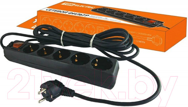 Изображение товара Сетевой фильтр TDM SQ1304-0002