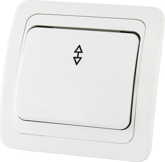 Изображение товара Выключатель TDM Валдай / SQ1804-0003 (белый)