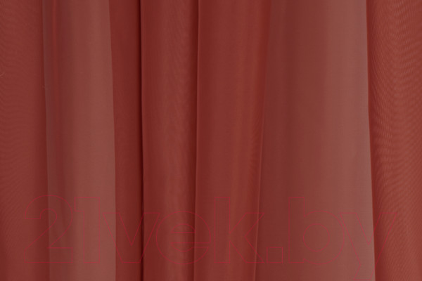 Изображение товара Гардины Delfa СТШ/Д-050 Voile/055 (200x250, бордовый)