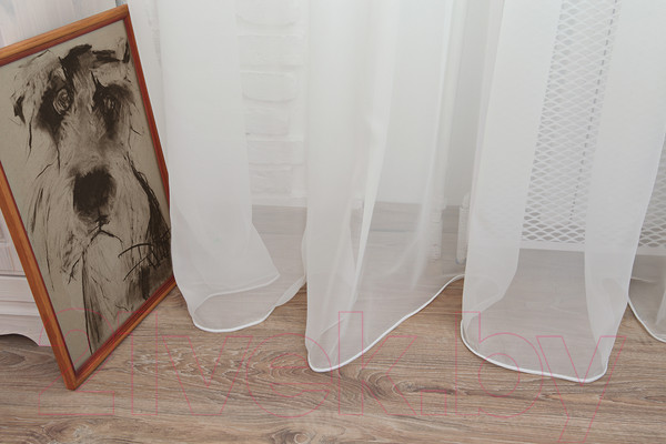 Изображение товара Гардина Delfa СТШ Voile W191/71002 (500x270, молочный)