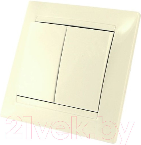 Изображение товара Выключатель TDM Лама SQ1815-0102 (слоновая кость)