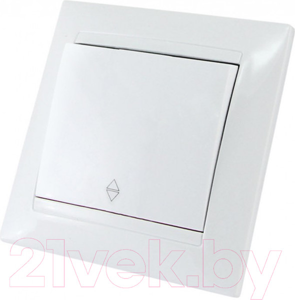 Изображение товара Выключатель TDM Лама SQ1815-0006 (белый)