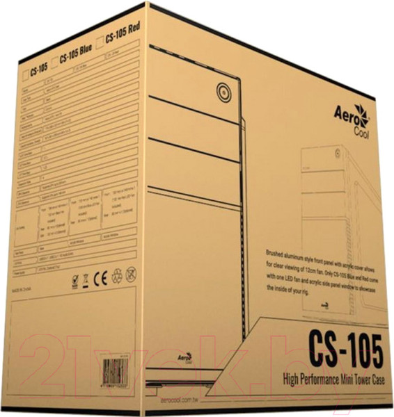 Изображение товара Корпус для компьютера AeroCool CS-105