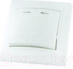 Изображение товара Выключатель TDM Таймыр SQ1814-0505 (белый)