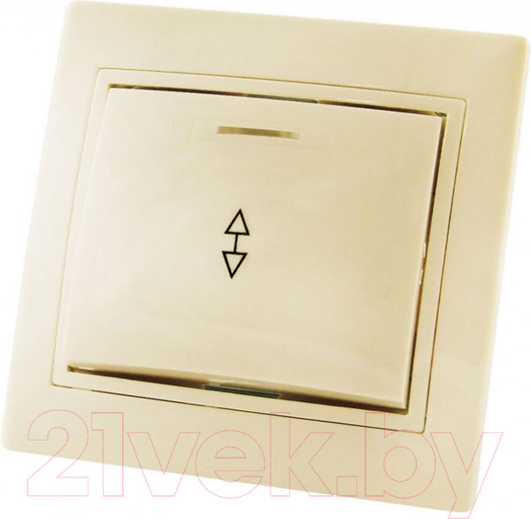 Изображение товара Выключатель TDM Таймыр SQ1814-0108 (слоновая кость)