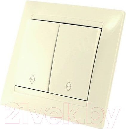 Изображение товара Выключатель TDM Лама SQ1815-0107 (слоновая кость)