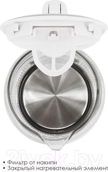 Изображение товара Электрочайник Atlanta АТН-2469 (белый)