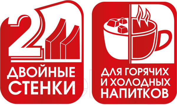 Изображение товара Термос для напитков Lara LR04-18 (зеленый/синий)