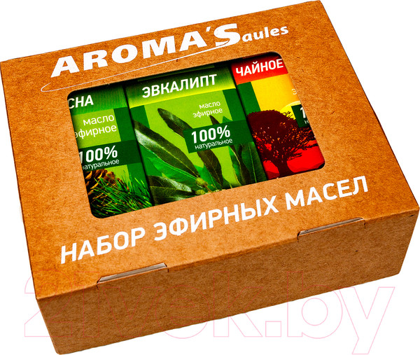 Изображение товара Набор эфирных масел Saules Sapnis Здоровье (3x10мл)