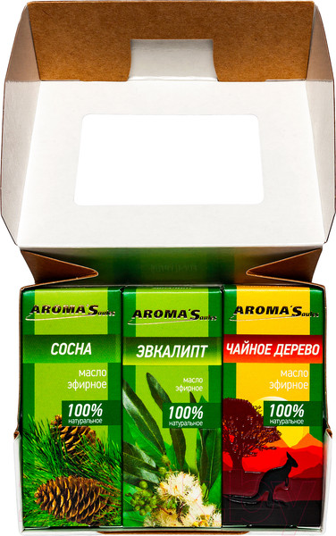 Изображение товара Набор эфирных масел Saules Sapnis Здоровье (3x10мл)