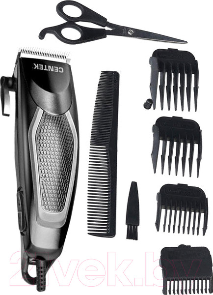 Изображение товара Машинка для стрижки волос Centek CT-2127 (черный/серый)