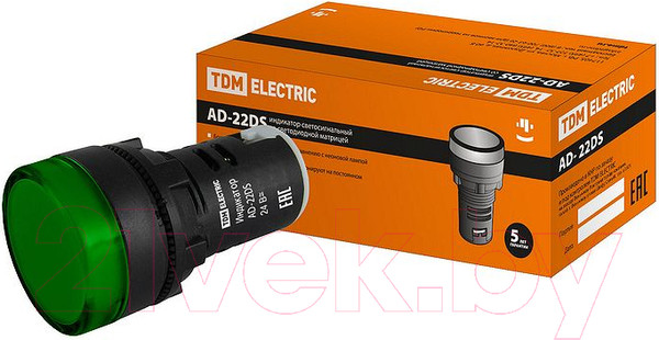 Изображение товара Лампа сигнальная TDM SQ0702-0007