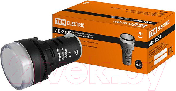 Изображение товара Лампа сигнальная TDM SQ0702-0001