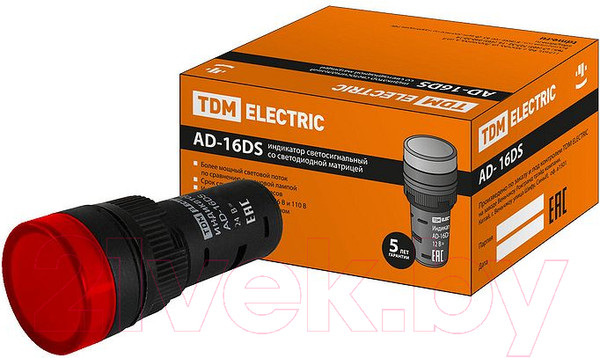 Изображение товара Лампа сигнальная TDM SQ0702-0056