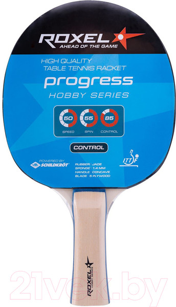Изображение товара Ракетка для настольного тенниса Roxel Hobby Progress (коническая)