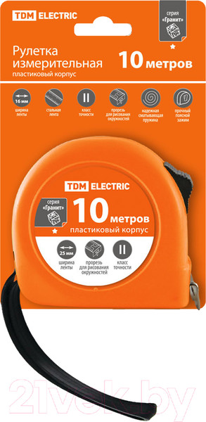 Изображение товара Рулетка TDM SQ1018-0104