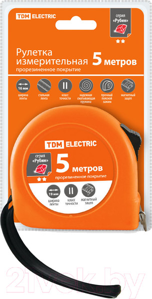 Изображение товара Рулетка TDM SQ1018-0106