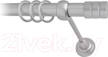 Изображение товара Карниз для штор Lm Decor Цилиндр 088 1р гладкий 25мм (сатин, 4м)