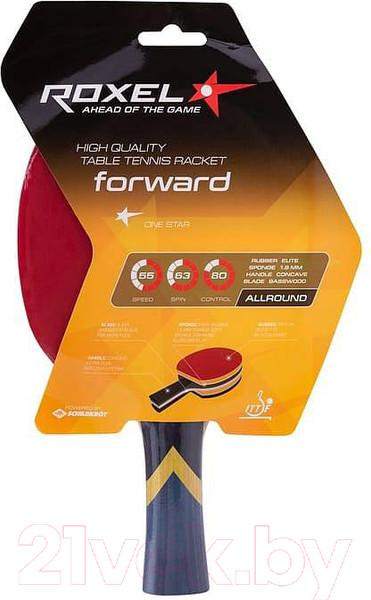 Изображение товара Ракетка для настольного тенниса Roxel Forward (коническая)