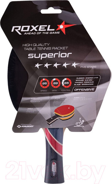 Изображение товара Ракетка для настольного тенниса Roxel Superior (коническая)