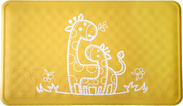 Изображение товара Коврик для купания Roxy-Kids BM-M164Y (желтый жираф)