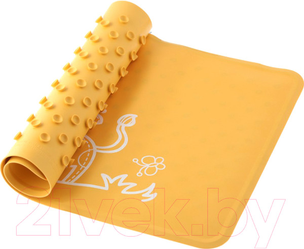Изображение товара Коврик для купания Roxy-Kids BM-M164Y (желтый жираф)