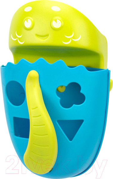 Изображение товара Органайзер детский для купания Roxy-Kids Dino / RTH-001Y (голубой)