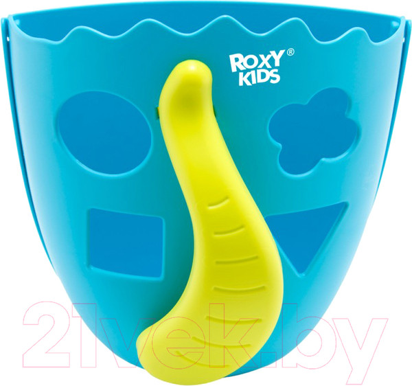 Изображение товара Органайзер детский для купания Roxy-Kids Dino / RTH-001Y (голубой)
