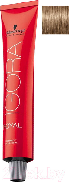 Изображение товара Крем-краска для волос Schwarzkopf Professional Igora Royal Permanent Color Creme 8-00 (60мл)