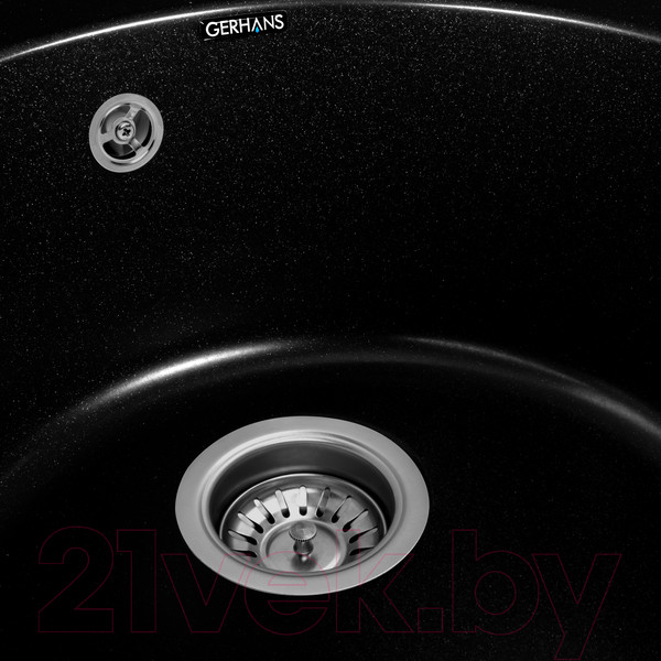 Изображение товара Мойка кухонная Gerhans A04 (оникс)
