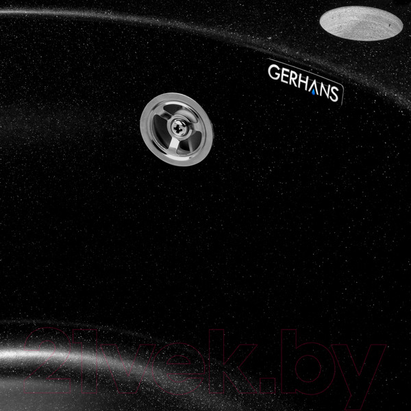 Изображение товара Мойка кухонная Gerhans A04 (оникс)