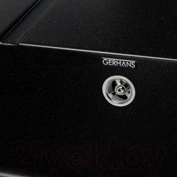 Изображение товара Мойка кухонная Gerhans B27 (оникс)