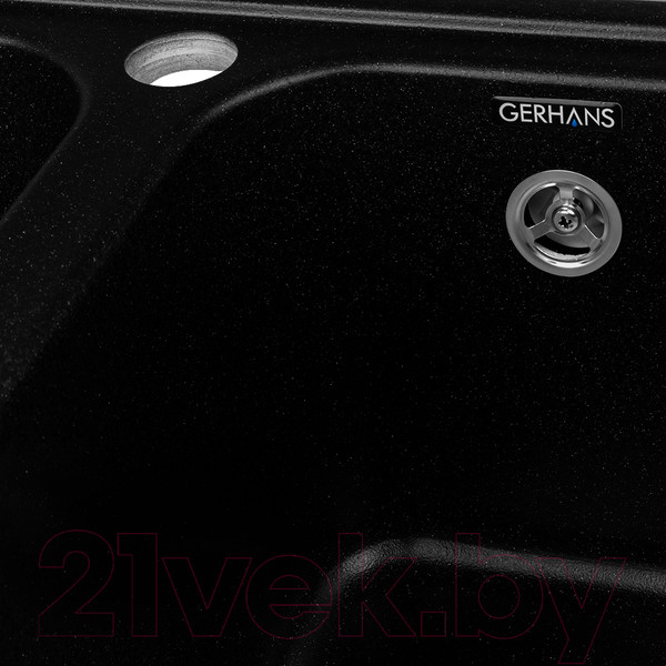 Изображение товара Мойка кухонная Gerhans C02 (оникс)