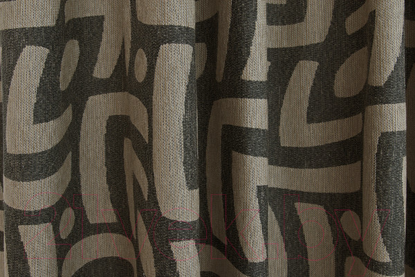 Изображение товара Комплект штор Delfa СШД-050 Insa/80 (160x270, черный/arena)