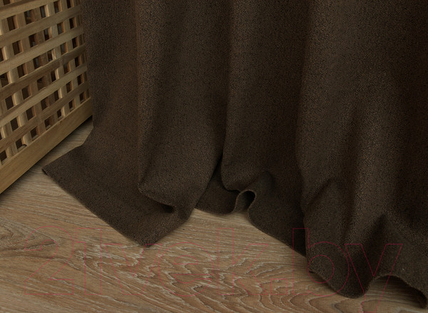 Изображение товара Комплект штор Delfa СШД-050 Icaro/86 (160x250, коричневый/marron)