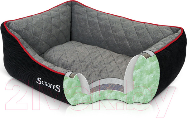 Изображение товара Лежанка для животных Scruffs Thermal Box Bed / 677281 (черный)
