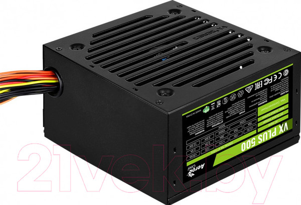 Изображение товара Блок питания для компьютера AeroCool VX-500 Plus