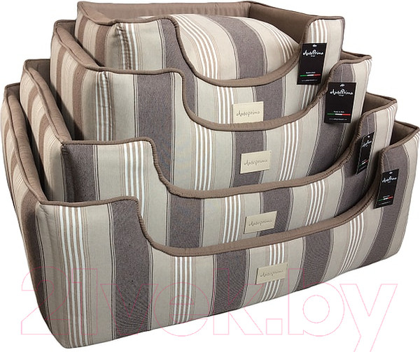 Изображение товара Лежанка для животных AntePrima Athenais / ATRIGBEIG04 (бежевый в полоску)