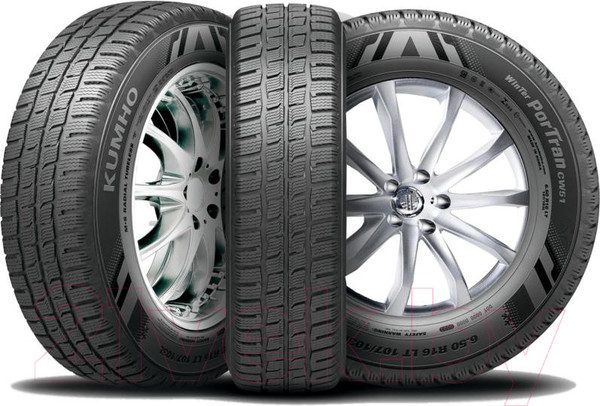 Изображение товара Зимняя легкогрузовая шина Kumho Winter PorTran CW51 205/70R15C 106/104R