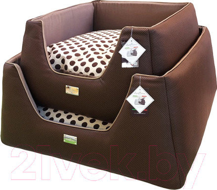 Изображение товара Лежанка для животных AntePrima Ghibl / GHIBPELMARR01 (шоколад)