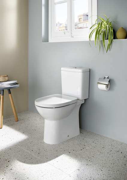 Изображение товара Чаша унитаза напольного Roca Debba Round Rimless 734299P00Y (с двойным выпуском)