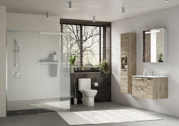 Изображение товара Чаша унитаза напольного Roca Debba Round Rimless 734299P00Y (с двойным выпуском)