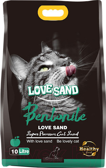 Изображение товара Наполнитель для туалета Love Sand Яблоко / LS-012 (10л)