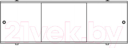 Изображение товара Экран для ванны МетаКам Премиум Арт 1.48 (№10 нежность шелка)