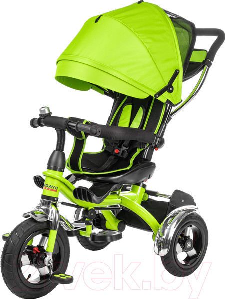Изображение товара Трехколесный велосипед с ручкой Sundays SJ-BT-6 (зеленый)